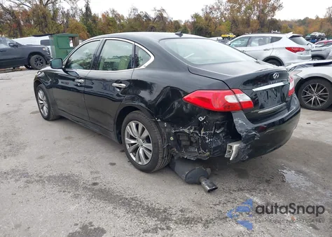 2012 Infiniti M37X z USA, uszkodzony, nr VIN JN1BY1AR2CM394640